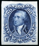Stamp of United States » Collections 1845-1980 Large red binder crammed with proofs, specimens, but mostly modern varieties