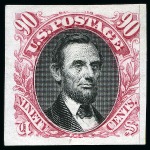 Stamp of United States » Collections 1845-1980 Large red binder crammed with proofs, specimens, but mostly modern varieties