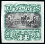 Stamp of United States » Collections 1845-1980 Large red binder crammed with proofs, specimens, but mostly modern varieties