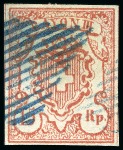 Stamp of Switzerland / Schweiz » Rayonmarken » Rayon III (grosse Ziffer) Typen 3, 6, 7 (mit Plattenfehler), 8, 9 und 10, alle