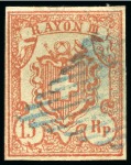 Stamp of Switzerland / Schweiz » Rayonmarken » Rayon III (grosse Ziffer) Typen 3, 6, 7 (mit Plattenfehler), 8, 9 und 10, alle