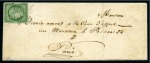 Stamp of France » Collections 1849-1875, Collection sur les quartiers et étoiles
