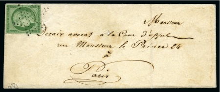 Stamp of France » Collections 1849-1875, Collection sur les quartiers et étoiles