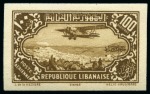 Stamp of Lebanon » Collections, Lots etc. 1930-1960 Imperforates: Black stockbook crammed with mostly mint never hinged imperforate sets