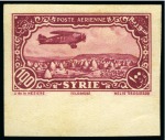 Stamp of Syria 1930-1960 Imperforates & Proofs: Black stockbook crammed with proofs, colour trials, imperforate sets etc.