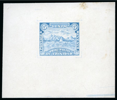Stamp of Brazil » General issues Principality of Trinidad Local Post: 1894 5c die proof