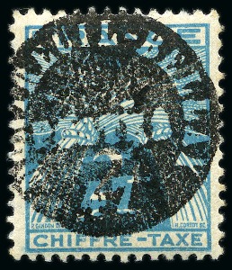 Stamp of France » Libération MONTREUIL BELLAY Taxe 1 à 8, neuf sans ch. (sauf le