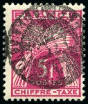 Stamp of France » Libération MONTREUIL BELLAY Taxe 1 à 8, neuf sans ch. (sauf le