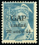 Stamp of France » Libération GAP 1Mà 4M, neuf avec ch., TB, Mayer € 600