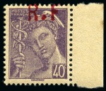 Stamp of France » Libération NIORT Série 1 à 11, plus 4 valeurs Mercure non émis,