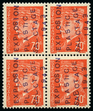 Stamp of France » Libération SAUMUR 2, 3, 4 et 6