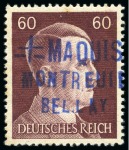 Stamp of France » Libération MONTREUIL BELLAY Non émis 7E, neuf sans ch. (rousseur