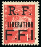Stamp of France » Libération PARIS Ile de France 2 à 7, neuf sans gomme, TB, tous