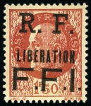 Stamp of France » Libération PARIS Ile de France 2 à 7, neuf sans gomme, TB, tous