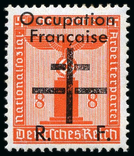 Stamp of France » Libération Occupation Française, Timbre de service, Série de
