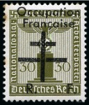 Stamp of France » Libération Occupation Française, Timbre de service, Série de