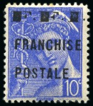 Stamp of France » Libération BREST 3 valeurs Pour les sinistrés, plus LA MURE tête