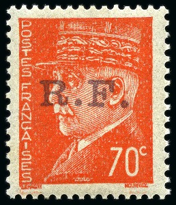 Stamp of France » Libération SAINT MICHEL Série de 1 à 15, neuf avec trace de