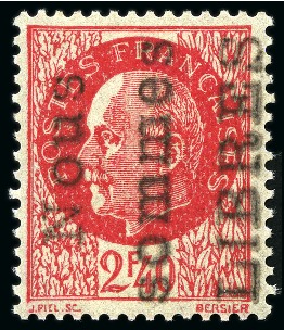 Stamp of France » Libération BROUSSEVAL Série de 11 valeurs avec surcharge noire