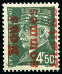 Stamp of France » Libération BROUSSEVAL Série de 11 valeurs avec surcharge noire