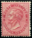 Stamp of Italy » Italy and Areas Collections and Lots 1856-1923 Selection of better values mostly mint, several