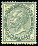 Stamp of Italy » Italy and Areas Collections and Lots 1856-1923 Selection of better values mostly mint, several