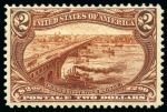 Stamp of United States 1898 Trans-Mississippi mint og set of 9