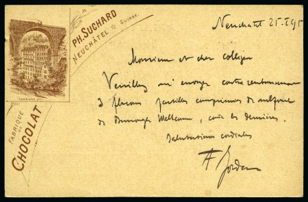 Stamp of Switzerland / Schweiz » Sammlungen 1875-1920, Partie mit ca100 Ganzsachen, dabei mehrere