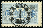 Stamp of Sweden » Collections 1855-1980, CANCELLATION collection ordered in three stockbooks