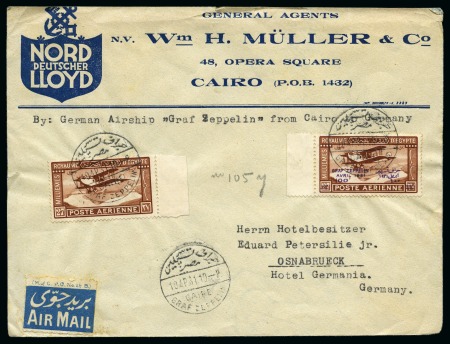 Stamp of Egypt » Collections 1879-1960, Important selection of ca600 covers and