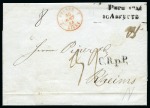 Stamp of Russia » Russia / Soviet Union Collections and Lots 1788-1870, Fascinating genuine assembly from a Parisian
