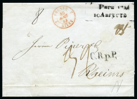 Stamp of Russia » Russia / Soviet Union Collections and Lots 1788-1870, Fascinating genuine assembly from a Parisian