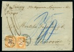 Stamp of Russia » Russia / Soviet Union Collections and Lots 1788-1870, Fascinating genuine assembly from a Parisian