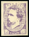 Stamp of Spain » Spain and Colonies Collections and Lots 1850-1930 PROOFS & ESSAYS: Attractive old-time detailed