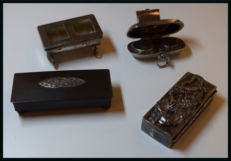 Stamp of Large Lots and Collections STAMP BOXES: A wonderful assembly of 21 items