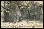 Stamp of Belgian Congo » Lado Enclave 1903 Picture postcard dated "Au Bord du Nile 7/9/03"