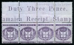 Stamp of Jamaica FISCALS/TELEGRAPHS: 1865-89, Mint group with Postal Fiscals, Judicial and Telegraphs incl. Specimens