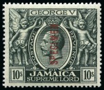 Stamp of Jamaica 1912-68, Mint collection incl. 1921-29 Specimen set and 1938-52 Specimen set