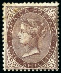 Stamp of Jamaica 1860-1911, Mint/unused collection with duplication
