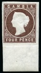 Stamp of Gambia 1869-93, Cameo collection, mostly mint, with duplication, shades, varieties and better stamps (SG £18'000+)