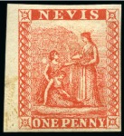Stamp of St. Kitts-Nevis » Nevis COLLECTIONS: 1862-90, Mostly mint accumulation