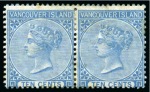 Stamp of Canada » British Columbia and Vancouver 1865 5c Rose and 10c Blue in mint pairs
