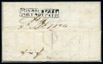 Stamp of India » Postal History 1829-31 Two folded entires both addressed to Karical, *