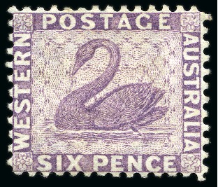 Stamp of Australia » Western Australia 1882-85 Wmk CA 1d, 2d, 4d and 6d perf.12 mint