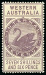Stamp of Australia » Western Australia REVENUES: Group incl. 1895-97 Internal Revenue SPECIMENS to £100