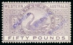 Stamp of Australia » Western Australia REVENUES: Group incl. 1895-97 Internal Revenue SPECIMENS to £100