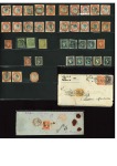 Stamp of India » 1854 Lithographs 1854 Mixed lot of mostly Lithograph stamps (*)
