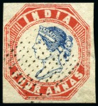 Stamp of India » 1854 Lithographs 1854 Mixed lot of mostly Lithograph stamps (*)