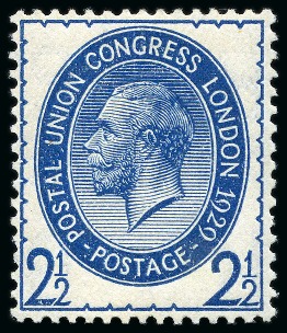 Stamp of Great Britain » King George V » 1924-36 Issues 1929 PUC 2 1/2d mint nh with INVERTED WATERMARK