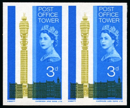 Stamp of Great Britain » Queen Elizabeth II 1965 Opening of Post Office Tower 3d (ordinary) mint